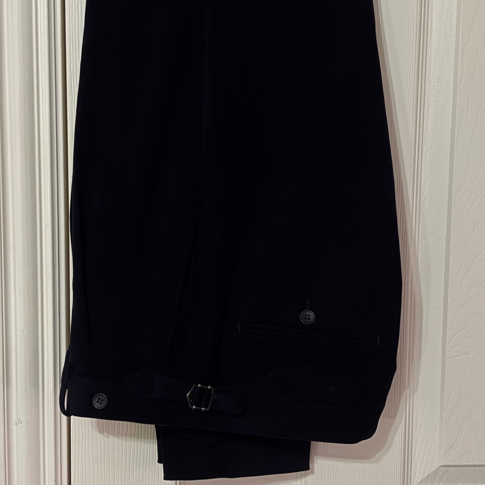 SuitSupply Men's Navy Dress Pants